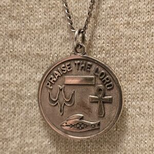 Creed Sterling Silver Pendant Necklace